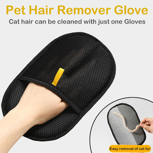 Guante Quita Pelo Mascota Electrostático